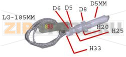 BOUGIE 210 MM 