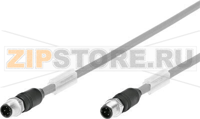 Кабель соединительный 0.5 м Festo NEBC-D12G4-ES-0.5-S-D12G4-ET 