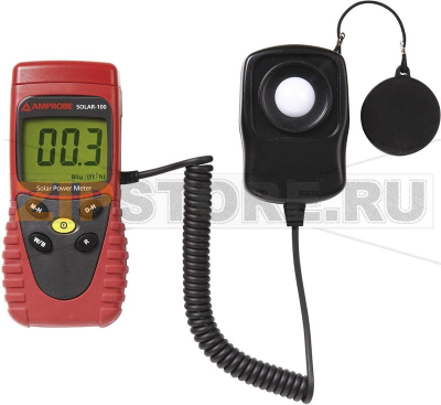 Люксметр 0.1-1999 Вт/м² Beha Amprobe SOLAR-100 PV 