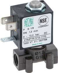 SOLENOID VALVE ODE 2 WAYS ø 1/8 24V 7W 