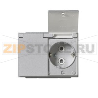 Розетка 16 А, 230 В, IP21/44, алюминий ABB 2TKA00003032