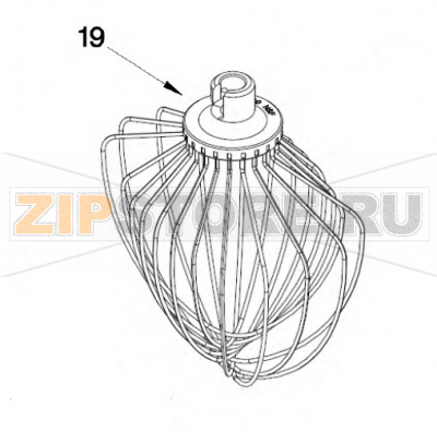 Whip, Wire KitchenAid K45 Whip, Wire KitchenAid K45

Запчасть на сборочном чертеже под номером: 19

Название запчасти KitchenAid на английском языке: Whip, Wire KitchenAid K45