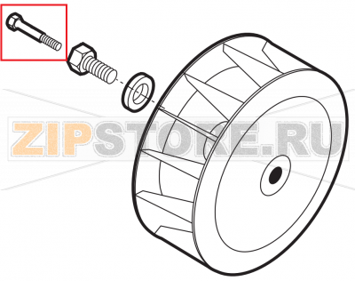 Motor screw te A2 m6x55 Lainox NAEB101R  Motor screw te A2 m6x55 Lainox NAEB101RЗапчасть на сборочном чертеже под номером: 83Название запчасти на английском&nbsp;языке: Motor screw te A2 m6x55 Lainox NAEB101R