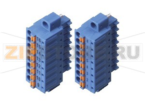 Аксессуар Terminal Block LB9116A Pepperl+Fuchs General specificationsNumber of pins2  x 8Electrical specificationsRated voltage160 VRated current8 AMechanical specificationsCore cross-section0.14 ... 1.5 mm2HousingblueMassapprox. 5 gDimensions(W x H x D) 40.9 mm x 12.4 mm x 20.8 mmConstruction typespring terminal