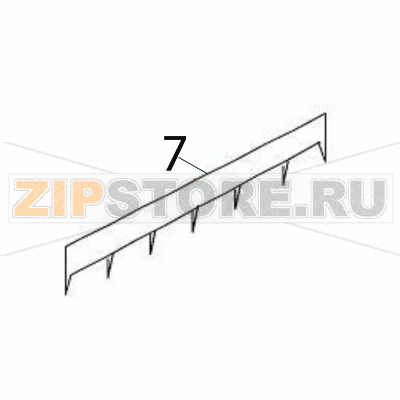 Anti static sheet Sato CG412TT Anti static sheet Sato CG412TTЗапчасть на деталировке под номером: 7Название запчасти на английском языке: Anti static sheet Sato CG412TT.