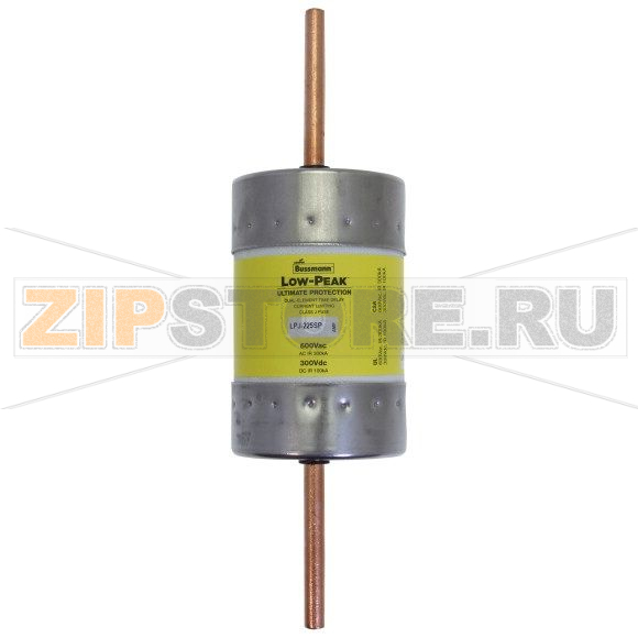 Предохранитель, 225 A, AC 600 В, 300 кА, 54x151 мм, J, UL, с задержкой Eaton LOW PEAK CLASS J T/D 