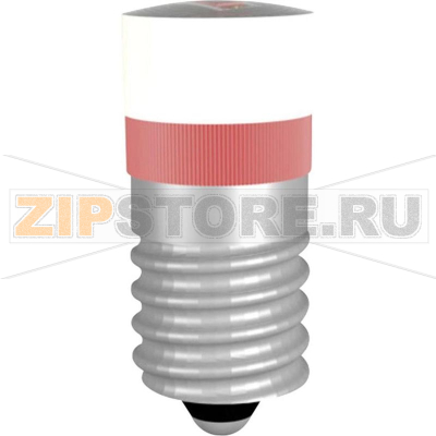 Лампа светодиодная 12 В/DC, 12 В/AC, цоколь: E10, красная Signal-Construct MWCE22029 