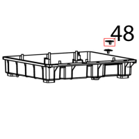 Right cover Bartscher RT-78B-8
