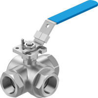 Кран шаровой Festo VZBE-11/4-T-63-F-3T-F05-M-V15V15