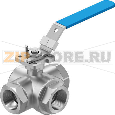 Кран шаровой Festo VZBE-11/4-T-63-F-3T-F05-M-V15V15 