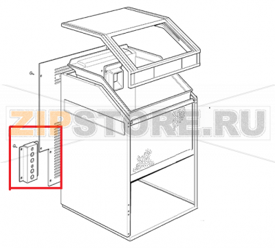 Metallrager von s. nr. 01676 Scotsman AF 200 Metallrager von s. nr. 01676 Scotsman AF 200Запчасть на сборочном чертеже под номером: 9Название запчасти Scotsman на немецком языке: Metallrager von s. nr. 01676 Scotsman AF 200