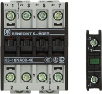 КОНТАКТОР BENEDIKT/JAGER K3-18NA00-40 RATIONAL 40.03.689S