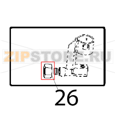 Serrabicono M Ø: 10 Angelo Po 1G1FA0G Serrabicono M Ø: 10 Angelo Po 1G1FA0GЗапчасть на деталировке под номером: 26