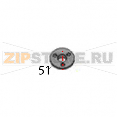 Gear (label guide) Sato PW208NX Gear (label guide) Sato PW208NXЗапчасть на деталировке под номером: 51Название запчасти на английском языке: Gear (label guide) Sato PW208NX.