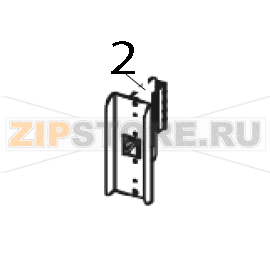 Ethernet card Zebra ZT111 Ethernet card Zebra ZT111Запчасть на деталировке под номером: 2