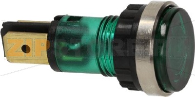 INDICATOR LIGHT GREEN 24V 
