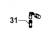 Крепление (переходник) 1/4" M d.12 Fimar PPN/10