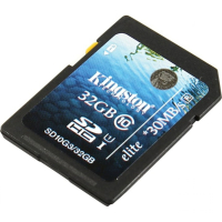 Карта памяти 32 Гб Kingston SD10G3-32GB
