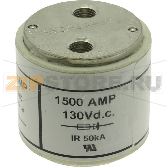 Предохранитель, 1500 A, AC 130 В, 200 кА, 48x51 мм, aR, UL Eaton SEMI-COND FUSE 1500A 130V AC 