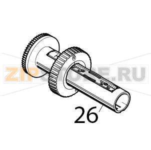 Ribbon take-up hub CAB EOS2 Ribbon take-up hub CAB EOS2Запчасть на деталировке под номером: 26