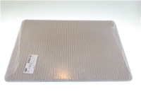 TEGLIA 600X400 ALLUMINIO PIANA RIGATA