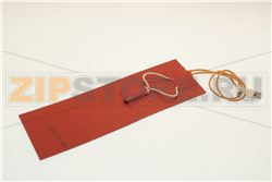 Folienheizung 80 Watt 230 V Silicon Rot 