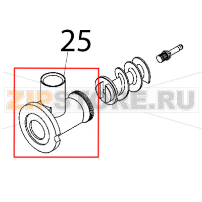 Sleeve unger CE dal 12/18 Fimar 12/TS Sleeve unger CE dal 12/18 Fimar 12/TSЗапчасть на деталировке под номером: 25