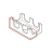 Inserto inf. SX in techmate Saeco Royal Digital Plus