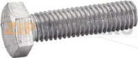HEXAGONAL HEAD SCREW M10X40 - 100PCS
