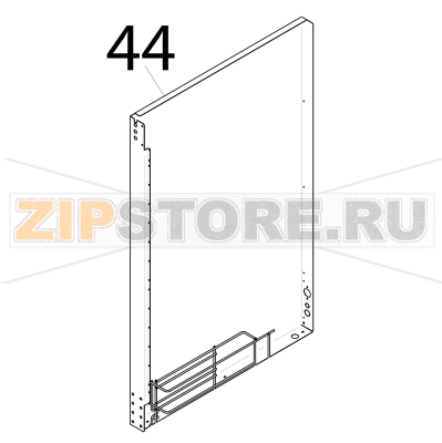 Left oven panel Piron P920RXS Left oven panel Piron P920RXSЗапчасть на деталировке под номером: 44