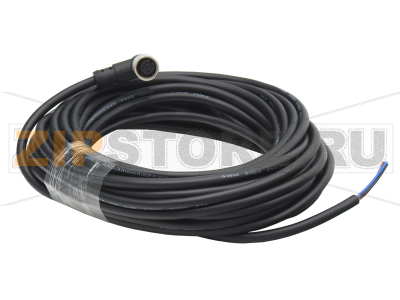 Кабель с разъемом М12 Omron Y92E-S12PP4A 10M 