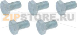 VITE INOX TESTA ESAGONALE M6x10 