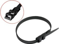 CABLE CLAMP 9X260 - 25Pcs