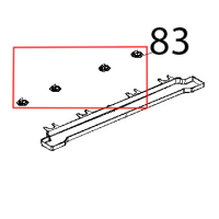 Clip fissaggio cassetto raccogligocce Unox XVC 515G