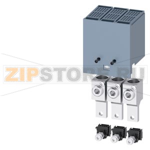 wire connector large with control wire voltage tap-off 3 units accessory for: 3VA4/5 125 Siemens 3VA9133-0JC12 