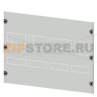 SIVACON S4 Masking frame SENTRON 3VA 3VA20 (up to 100 A) 3VA21 (up to 160 A) 3VA22 (up to 250 A) 4-pole Upright mounting position Fixed mounting Number of switches 4 Height 550 mm Width 800 mm Siemens 8PQ2055-8BA12