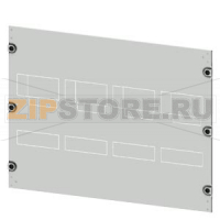 SIVACON S4 Masking frame SENTRON 3VA 3VA20 (up to 100 A) 3VA21 (up to 160 A) 3VA22 (up to 250 A) 4-pole Upright mounting position Fixed mounting Number of switches 4 Height 550 mm Width 800 mm Siemens 8PQ2055-8BA12