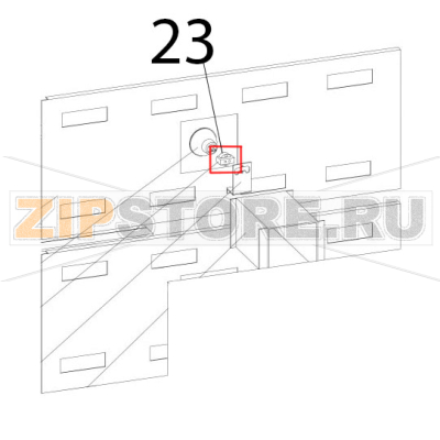 Portalampada Zanolli Citizen PW 9+9/MC Portalampada Zanolli Citizen PW 9+9/MCЗапчасть на деталировке под номером: 23