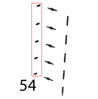 Guarnizione resistenza 71x19, G6.2 Unox XVC 1005EP
