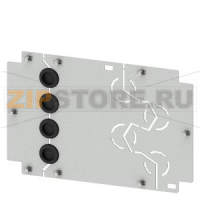 Крышка каб.подкл.. 3VL1-3/4P/Выкатн Жестк Втычн/H200 Siemens 8PQ5000-3BA72
