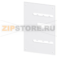 rear interlock mounting plate accessory for: 3VA6 150/250 Siemens 3VA9248-0VK20
