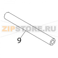Black rubber pipe 17*10 Fagor FI-80