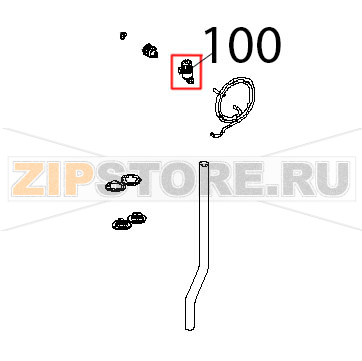Filtro acqua Ø: 8, MESH100 Unox XVC 1005P Filtro acqua Ø: 8, MESH100 Unox XVC 1005PЗапчасть на деталировке под номером: 100