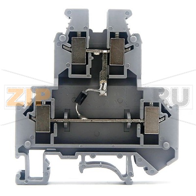 Клемма со встроенным диодом 1N4007, серая CHIKU RUG/D-B 