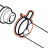 Molla stringitubo d=9,5mm Saeco Royal Classic