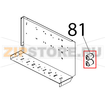 Condens. icar PRL 5 uF, 450 V, faston Unox XB 403G Condens. icar PRL 5 uF, 450 V, faston Unox XB 403GЗапчасть на деталировке под номером: 81
