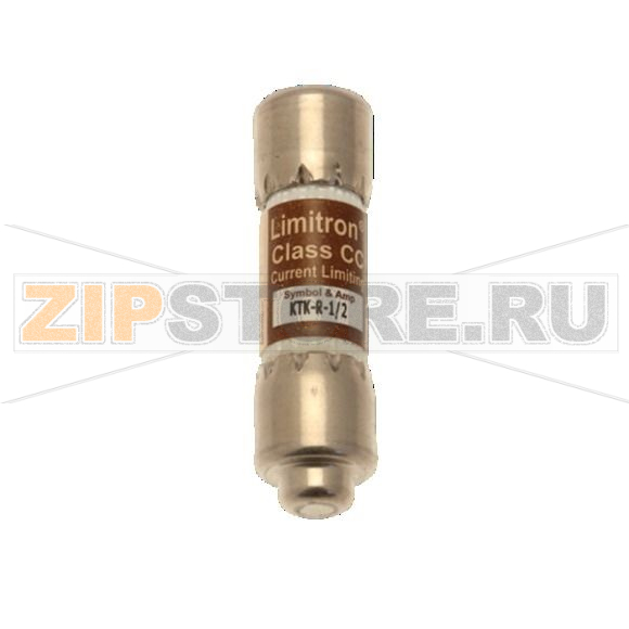 Предохранитель, 1.5 A, AC 600 В, 200 кА, 10x38 мм, CC, UL, быстродействующий Eaton CLASS CC FAST 
