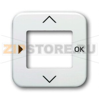 Накладка для таймера, альпийский белый ABB 2CKA006430A0401