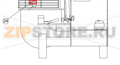 Tool shaft pin  Sigma BM 20    Tool shaft pin&nbsp;BM 20Запчасть на сборочном чертеже под номером: 24Название запчасти Sigma на итальянском языке: Tool shaft pin Sigma BM 20