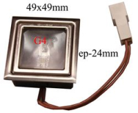 HUBLOT LAMPE HALOGENE 20W CARRE